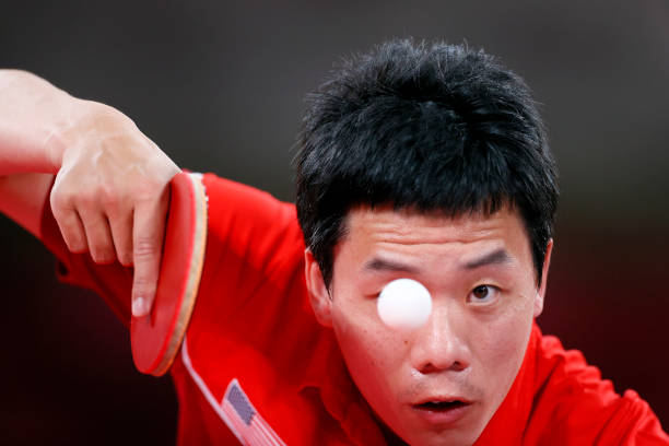 直击现场:晚上乒乓球决赛精彩瞬间全记录